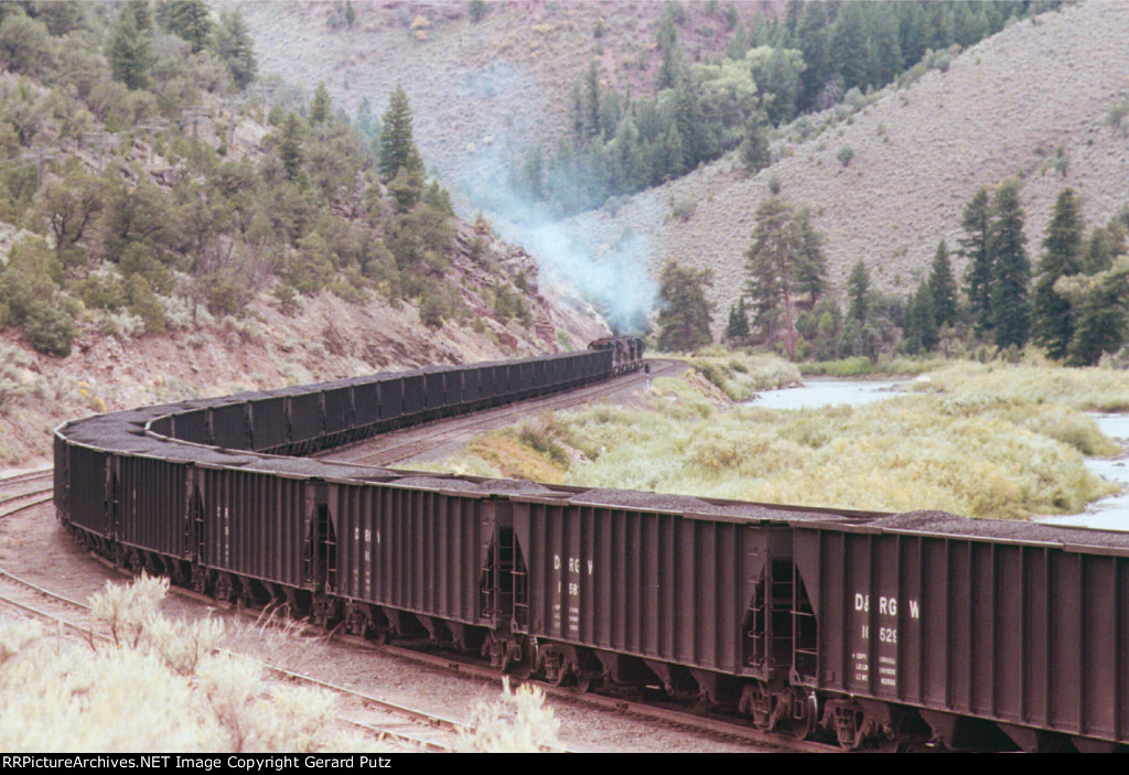 e/b D&RGW Coal Train